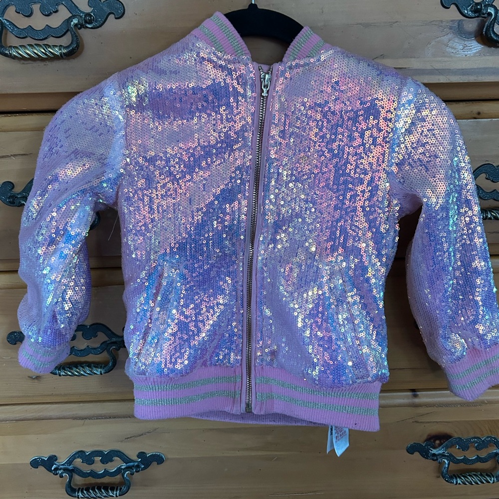 Disney Pink Sequin Jacket